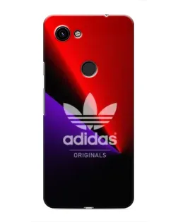 Чехол для Google Pixel 3a XL с картинкой «Adidas Red Neon»