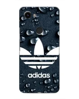 Чехол для Google Pixel 3a XL с картинкой «Adidas Trefoil Blue»