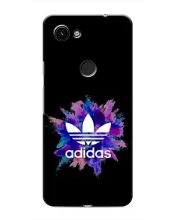 Чехол для Google Pixel 3a XL с картинкой «Взрыв красок Adidas»