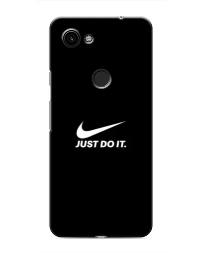 Чехол для Google Pixel 3a XL с картинкой «Минимализм от Nike»