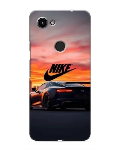 Чехол для Google Pixel 3a XL с картинкой «Nike и суперкар»