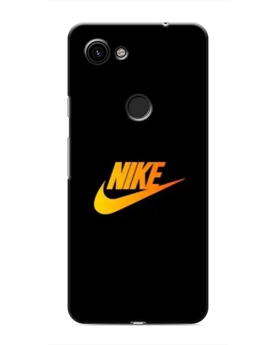 Чехол для Google Pixel 3a XL с картинкой «Золотой логотип Nike»
