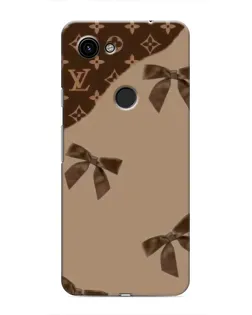 Чехол для Google Pixel 3a XL с картинкой «LV — кофейный атлас»