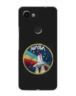 Чехол для Google Pixel 3a XL с картинкой «NASA — эмблема миссии»