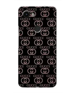 Чехол для Google Pixel 3a XL с картинкой «Классическая монограмма Gucci»