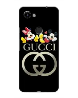 Чехол для Google Pixel 3a XL с картинкой «Gucci — герои Disney»