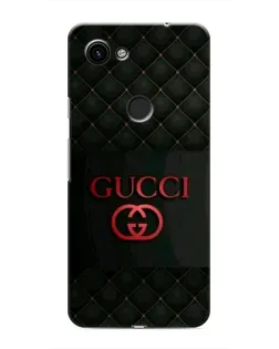 Чехол для Google Pixel 3a XL с картинкой «Gucci — стеганый черный»