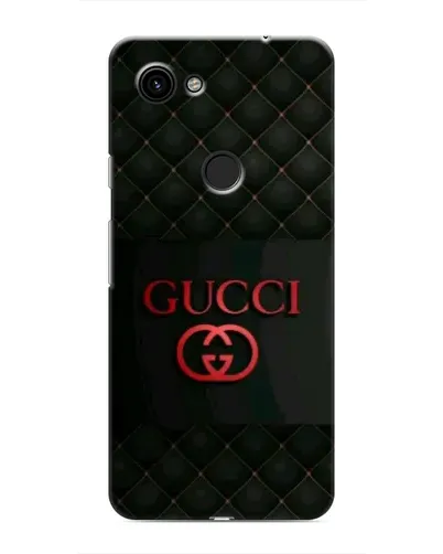 Чехол для Google Pixel 3a XL с картинкой «Gucci — стеганый черный»