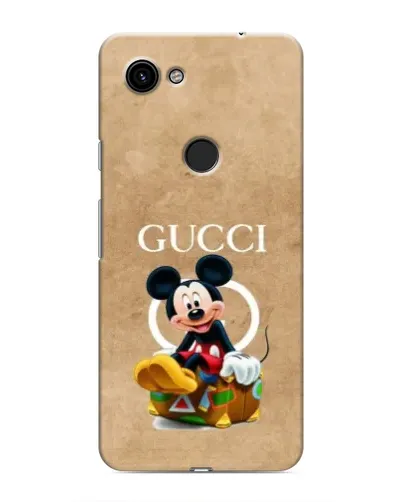 Чехол для Google Pixel 3a XL с картинкой «Микки Маус Gucci — крафт»