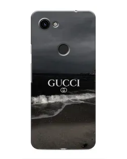 Чехол для Google Pixel 3a XL с картинкой «Gucci — морской прибой»