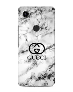 Чехол для Google Pixel 3a XL с картинкой «Gucci — мраморный шик»