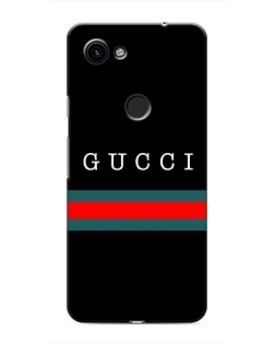 Чехол для Google Pixel 3a XL с картинкой «Gucci — красный пояс»