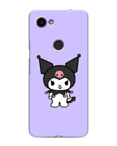 Чехол для Google Pixel 3a XL с картинкой «Kuromi — нежный фиолетовый»
