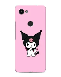 Чехол для Google Pixel 3a XL с картинкой «Kuromi — розовая нежность»