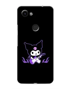 Чехол для Google Pixel 3a XL с картинкой «Электрическая Kuromi»