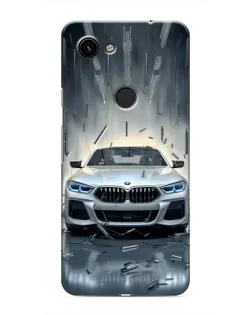 Чохол для Google Pixel 3a XL з картинкою «BMW у світлі фар»