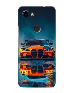 Чохол для Google Pixel 3a XL з картинкою «BMW — золота емблема»