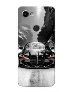 Чохол для Google Pixel 3a XL з картинкою «BMW — акварельний дрифт»
