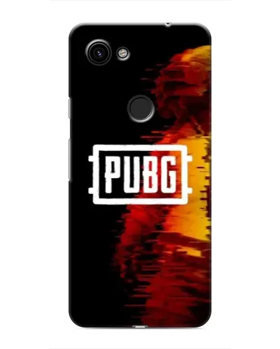 Чехол для Google Pixel 3a XL с картинкой «Яркий логотип PUBG»