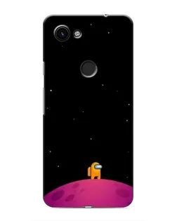 Чехол для Google Pixel 3a XL с картинкой «Одинокий герой на планете»