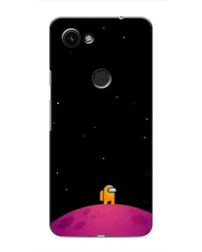 Чехол для Google Pixel 3a XL с картинкой «Одинокий герой на планете»