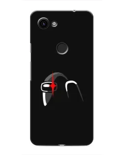 Чехол для Google Pixel 3a XL с картинкой «Among Us шлем»