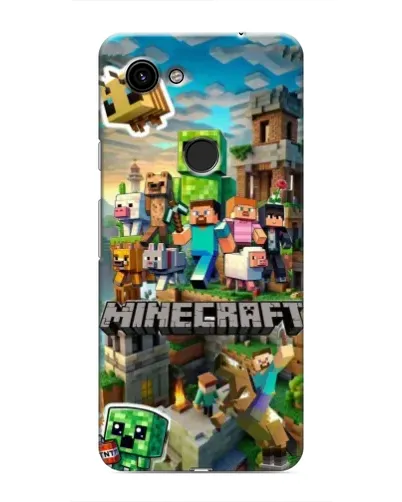 Чехол для Google Pixel 3a XL с картинкой «Замок Minecraft»
