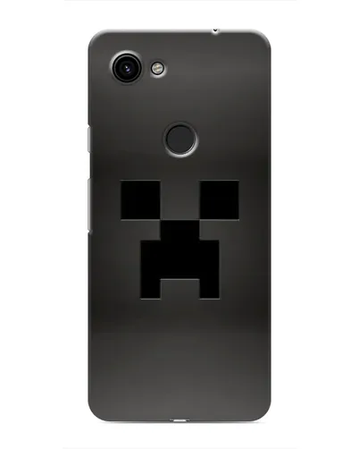 Чехол для Google Pixel 3a XL с картинкой «Черный крипер градиент»