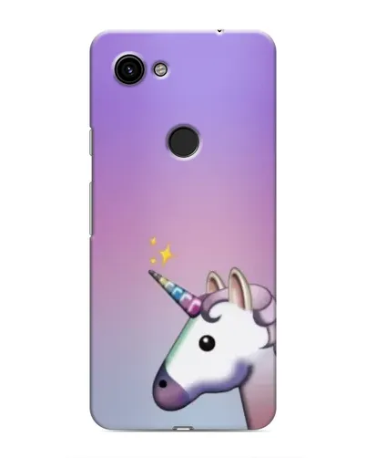 Чехол для Google Pixel 3a XL с картинкой «Единорог градиент»