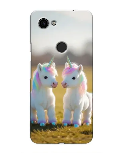 Чехол для Google Pixel 3a XL с картинкой «Пара единорогов»