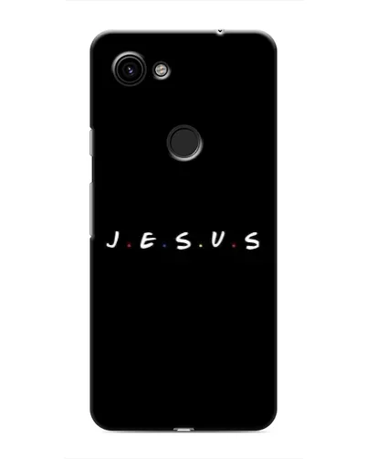 Чехол для Google Pixel 3a XL с картинкой «Точки веры J.E.S.U.S.»