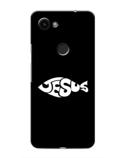 Чехол для Google Pixel 3a XL с картинкой «Рыба Jesus»