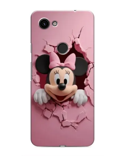 Чехол для Google Pixel 3a XL с картинкой «Минни сквозь стену»