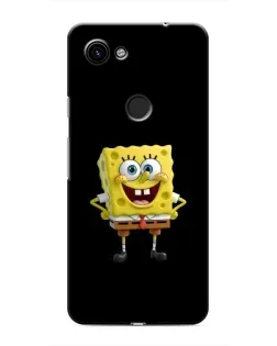 Чехол для Google Pixel 3a XL с картинкой «Классический Губка Боб»