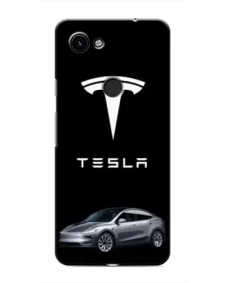 Чехол для Google Pixel 3a XL с картинкой «Tesla Model Y»