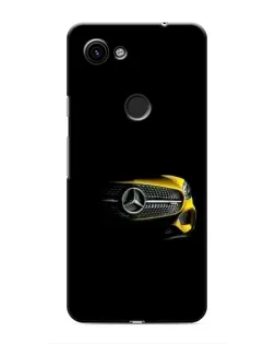 Чехол для Google Pixel 3a XL с картинкой «Mercedes — ретро стиль»
