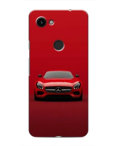 Чехол для Google Pixel 3a XL с картинкой «Красный Mercedes AMG»
