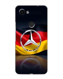 Чехол для Google Pixel 3a XL с картинкой «Mercedes — флаг Германии»