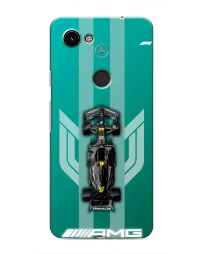 Чехол для Google Pixel 3a XL с картинкой «Mercedes AMG Petronas»