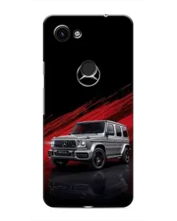 Чехол для Google Pixel 3a XL с картинкой «Mercedes G-Class красный»