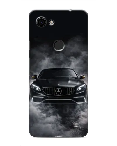 Чехол для Google Pixel 3a XL с картинкой «Mercedes в дыму»