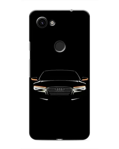 Чехол для Google Pixel 3a XL с картинкой «Audi — ночной контур»