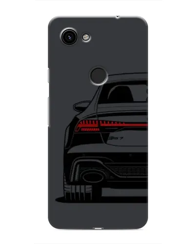 Чехол для Google Pixel 3a XL с картинкой «Задняя часть Audi — арт»