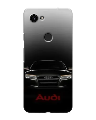 Чехол для Google Pixel 3a XL с картинкой «Audi — градиентный контур»