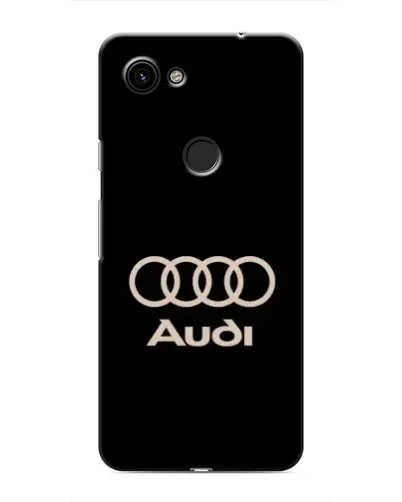 Чехол для Google Pixel 3a XL с картинкой «Audi — золотой логотип»