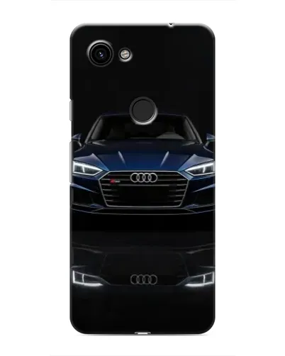 Чехол для Google Pixel 3a XL с картинкой «Audi — ночное отражение»