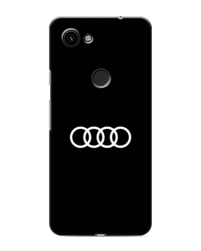 Чехол для Google Pixel 3a XL с картинкой «Audi White Logo»