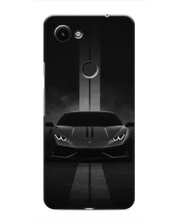Чехол для Google Pixel 3a XL с картинкой «Lamborghini симметрия дорог»