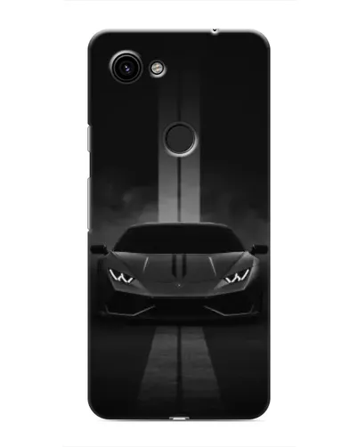 Чехол для Google Pixel 3a XL с картинкой «Lamborghini симметрия дорог»