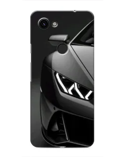 Чехол для Google Pixel 3a XL с картинкой «Lamborghini фары детализация»